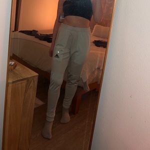 Sage green Adidas Joggers